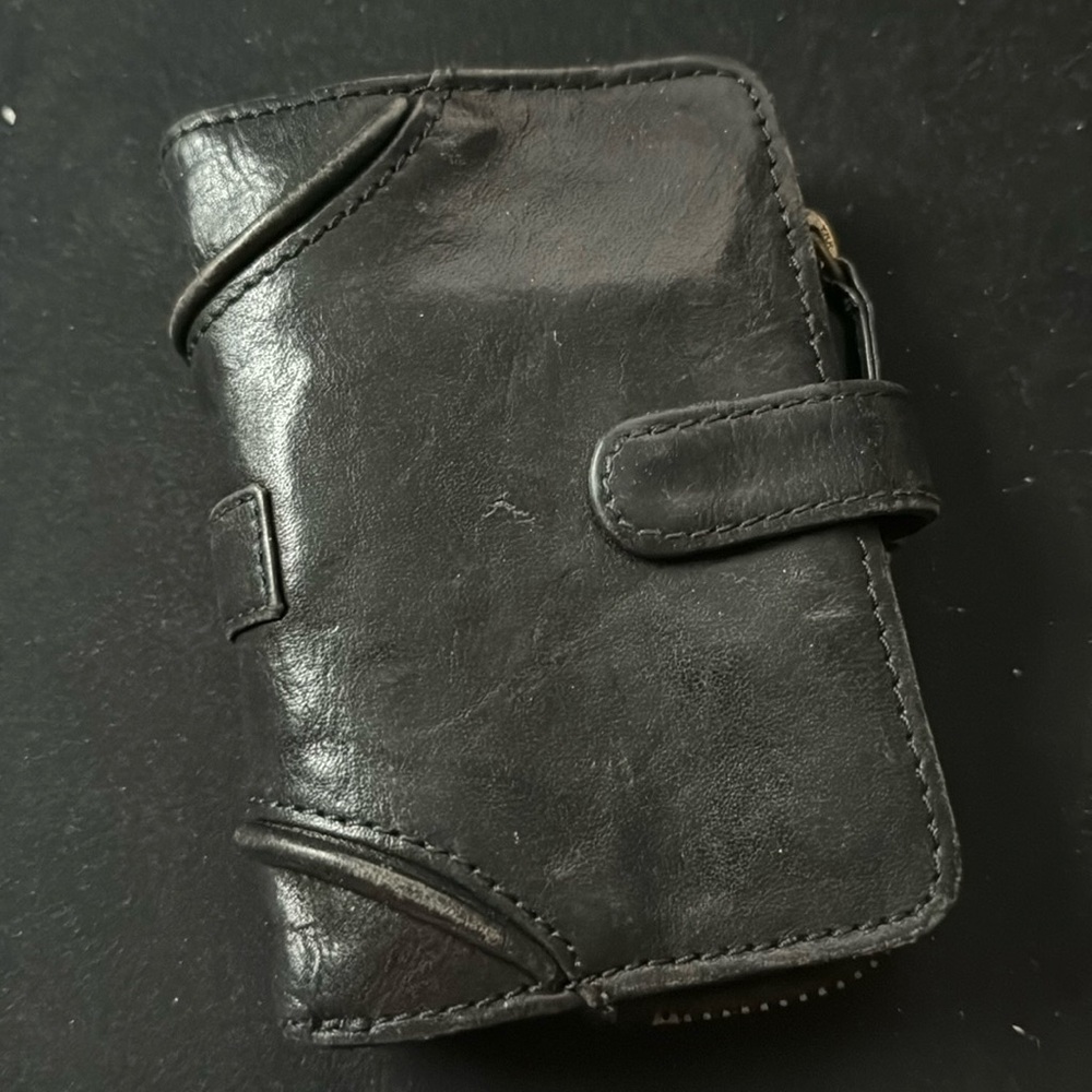 Black Leather Wallet